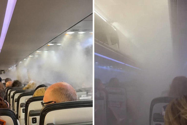 Putnica snimila nevjerojatan prizor u avionu: "Rekli su nam da ne paničarimo"