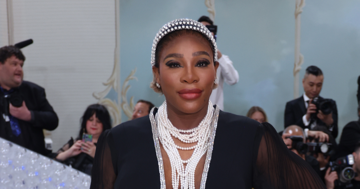Serena Williams na Met Gali otkrila da čeka drugo dijete