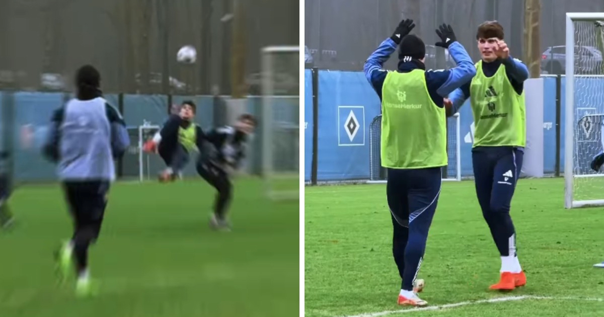 Pogledajte što je Vušković napravio na treningu. Suigrači mu čestitali