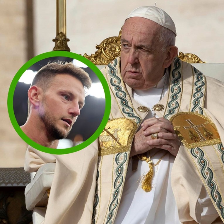 Rakitić se oprostio od pape Franje