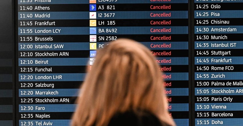 U Njemačkoj otkazano gotovo 700 letova, štrajka se na četiri aerodroma