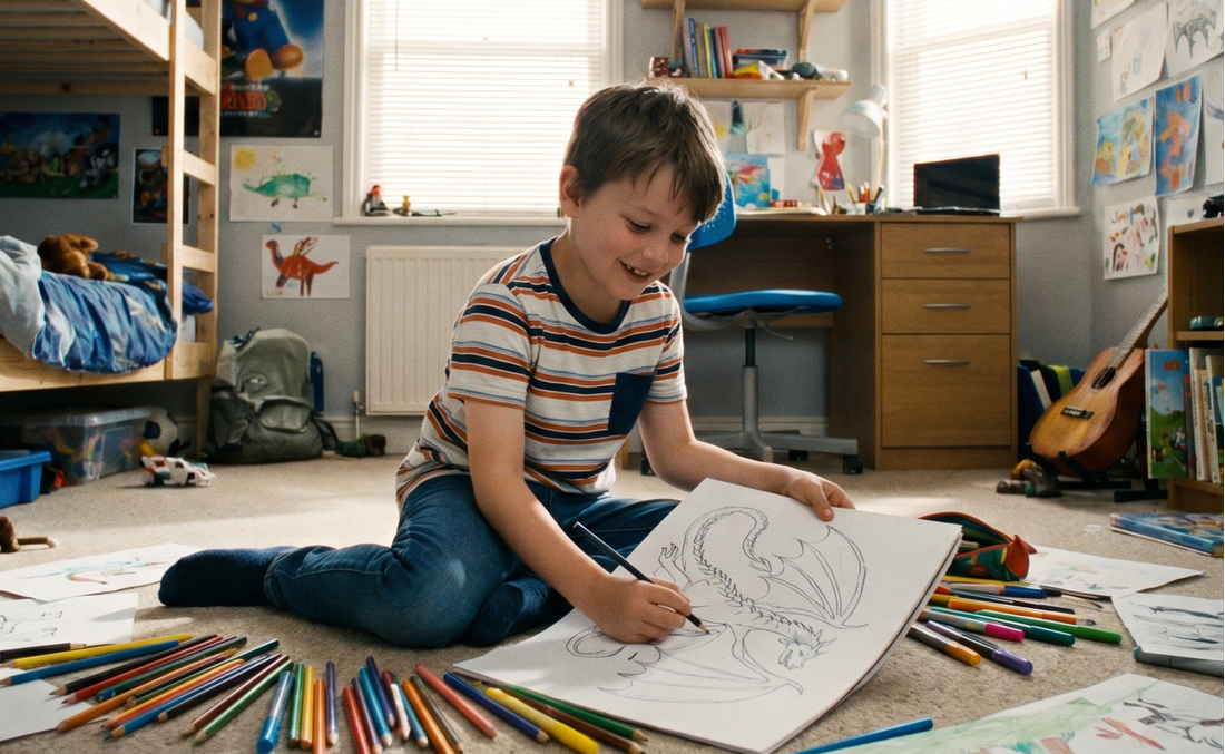 Zašto je crtanje više od igre za razvoj djeteta