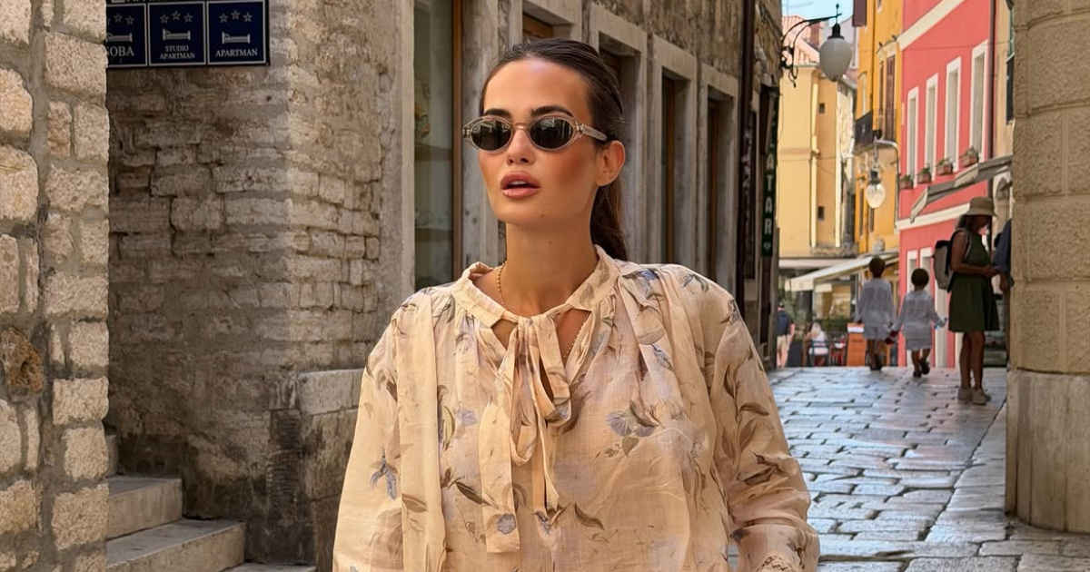 Adriana Ćaleta-Car nosi ljetni outfit koji bismo odmah kopirali