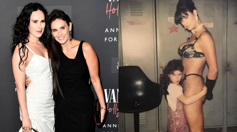 Kći Demi Moore objavila njezinu nikad viđenu fotku sa seta filma Striptiz