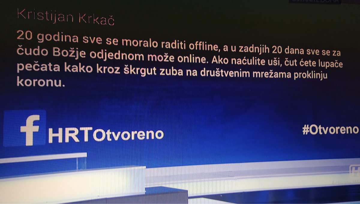 "Lupači pečata kroz škrgut zuba na društvenim mrežama proklinju koronu"