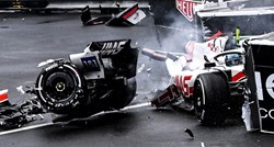 VIDEO Strašan sudar Schumachera. Bolid mu se prepolovio