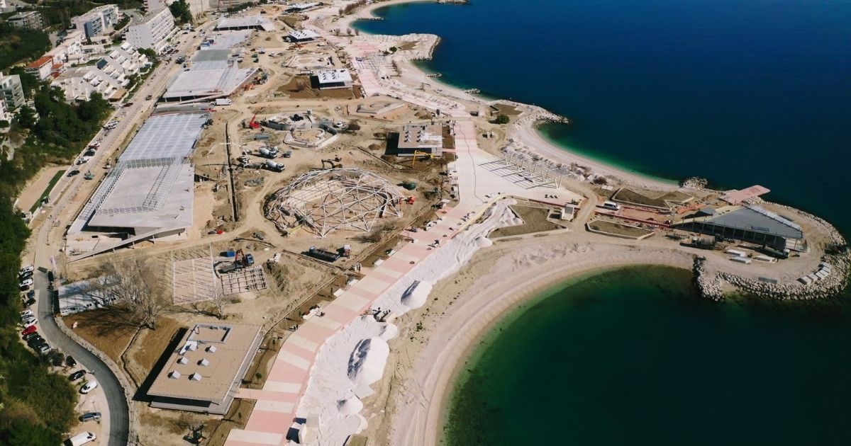 FOTO I VIDEO Radovi na splitskom Žnjanu ušli u završnu fazu. Pogledajte