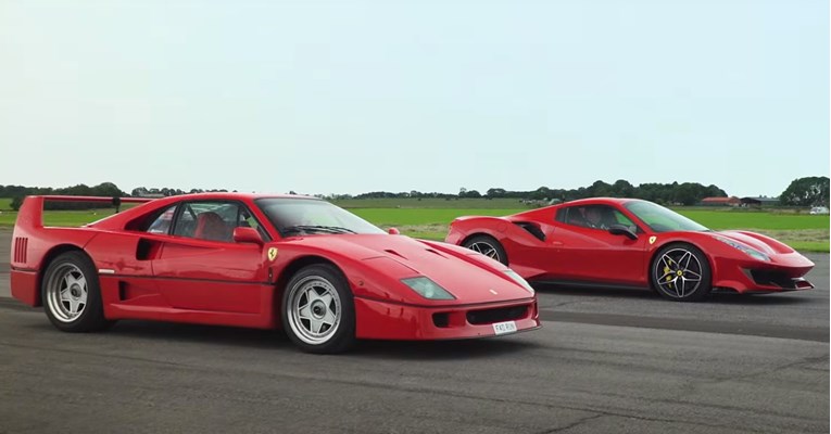 VIDEO Može li legendarni F40 protiv novog Ferrarija?