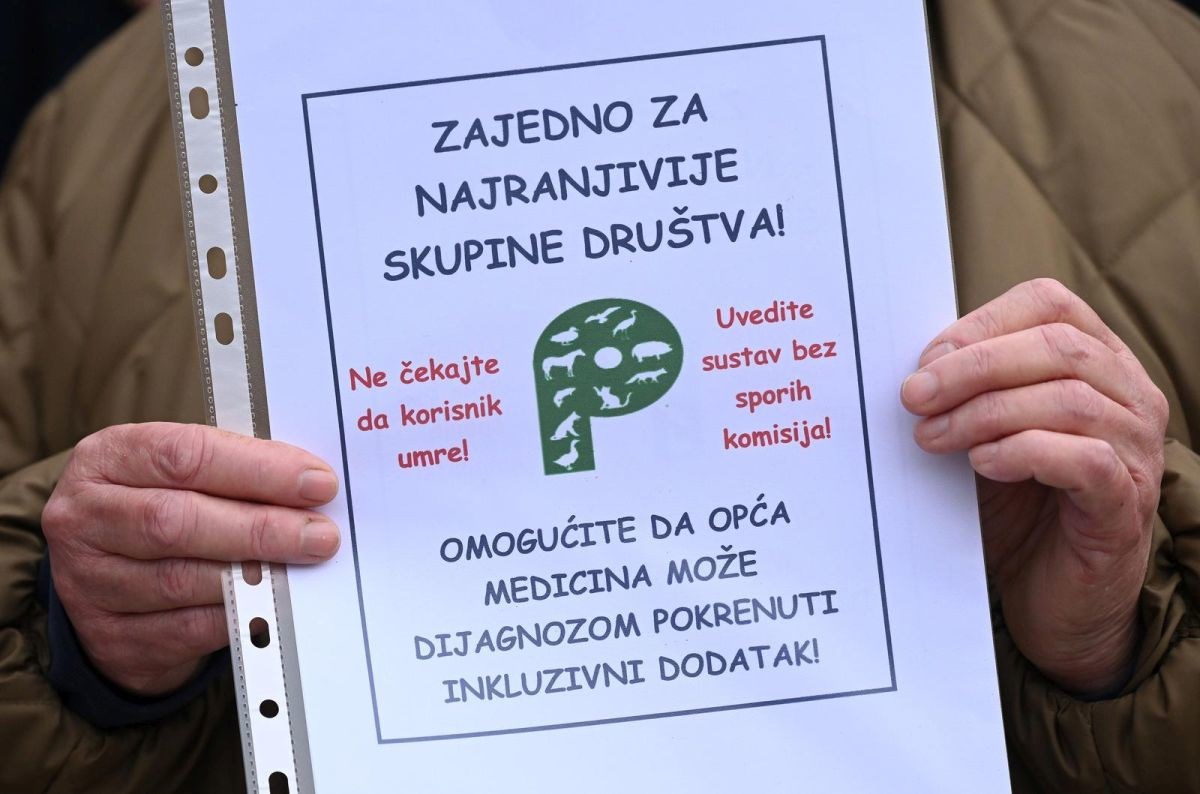 Udruga: "Ljudi ne ostvaruju inkluzivni dodatak zbog loše organizacije." Javio se Zavod