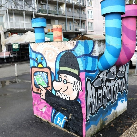 Od Hlapića do Baltazara: Iza ovih grafita na dječjem igralištu stoje BBB-ovci