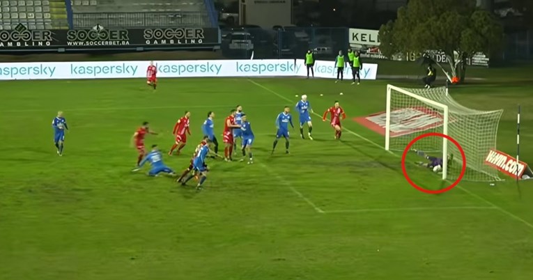 Zrinjski zabio kontroverzan gol protiv Radnika. Pogledajte spornu situaciju