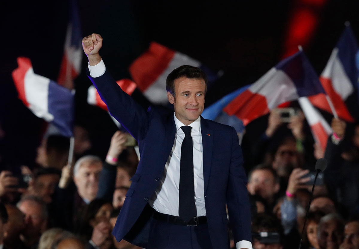 VIDEO Macron u pobjedničkom govoru: Dolaze nam teške godine