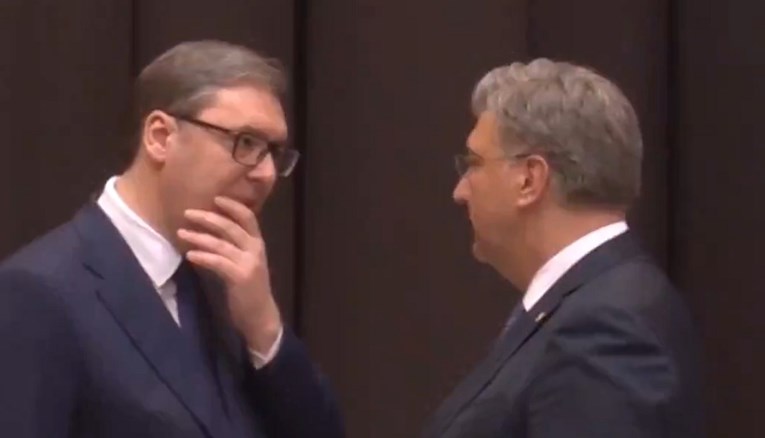 VIDEO Vučić i Plenković snimljeni u razgovoru