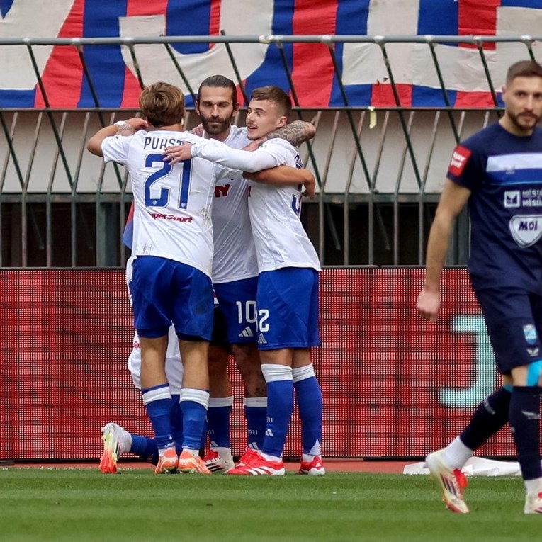 HAJDUK - OSIJEK 4:0 Ogromna pobjeda Hajduka u borbi za naslov
