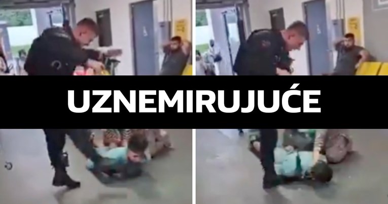 UZNEMIRUJUĆE Policajac u Manchesteru udario čovjeka i gazio mu po glavi