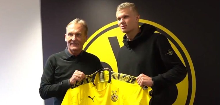Haland je novi napadač Borussije Dortmund