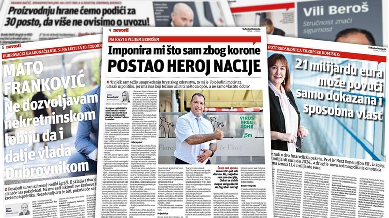 Slobodna Dalmacija zadnjeg dana kampanje objavila 5 velikih intervjua s HDZ-ovcima