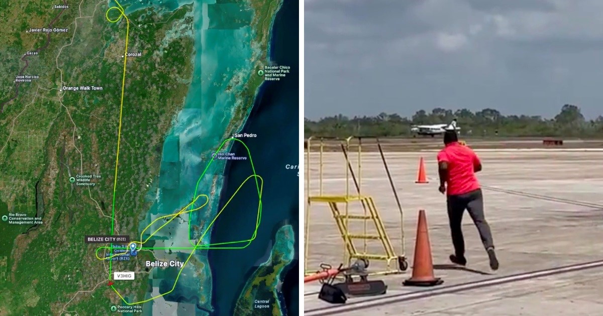 VIDEO Amerikanac u Belizeu uz prijetnju nožem oteo avion. Ubio ga putnik na letu
