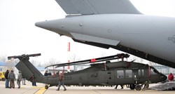 U Zagreb stigla dva američka helikoptera Black Hawk, pogledajte fotografije