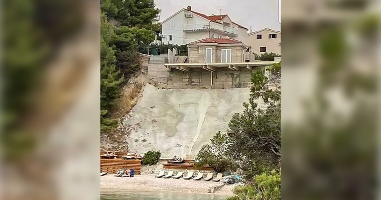 FOTO Širi se slika vile na Hvaru, mještani zgroženi. Investitor: Spasili smo plažu