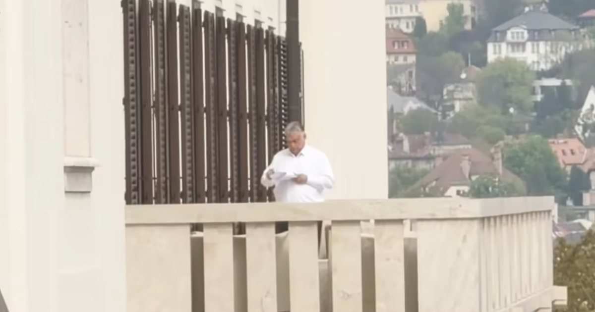 Magyar objavio snimku, na balkonu vidio Orbana: "Vježba li oproštajni govor?"