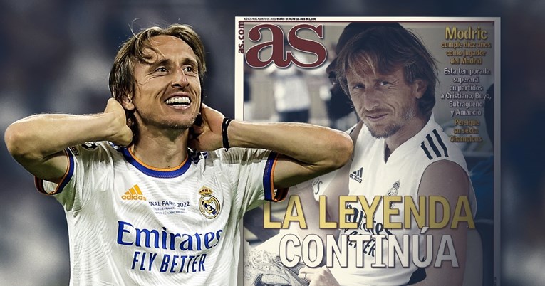 As objavio Modrića na naslovnici: Čudo je što u prvih 11 Reala igra 37-godišnji Luka