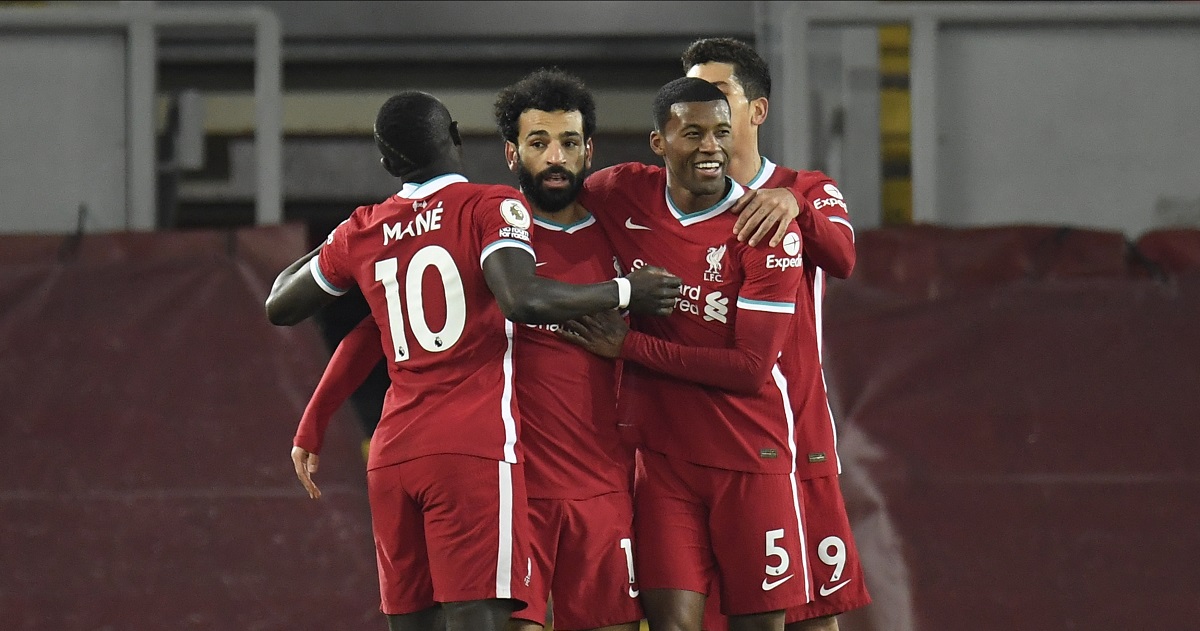 Liverpool uvjerljivo pobijedio Wolverhampton i izjednačio se s Tottenhamom na vrhu