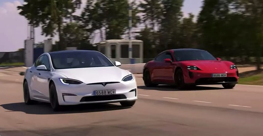 VIDEO Je li Teslin Model S uistinu bolji od Porschea na los testu?