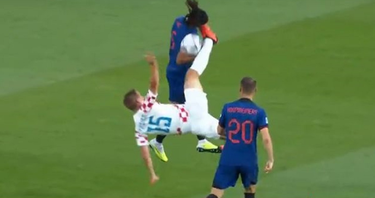 Pašalić je pokušao zabiti škaricama. Završilo je kopačkom u glavu nizozemskog asa