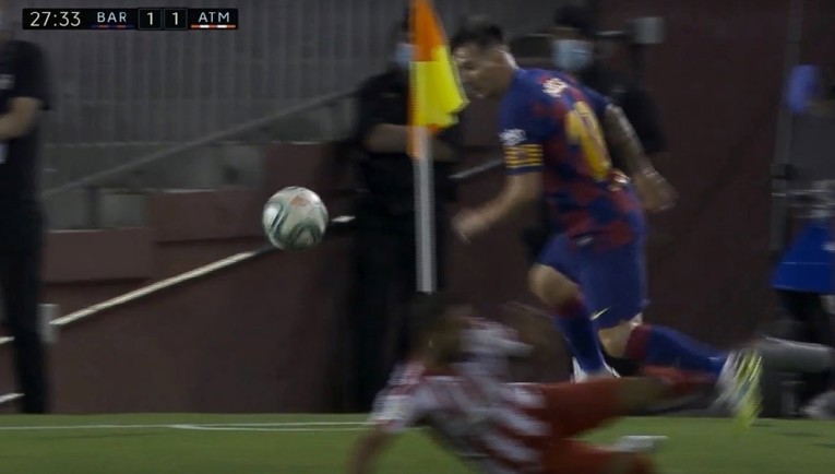 Pogledajte kako je Messi poslao po ćevape mladog braniča Atletica