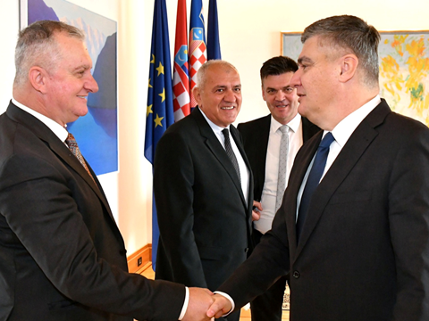 Milanović primio predstavnike hrvatskih političkih stranaka u BiH