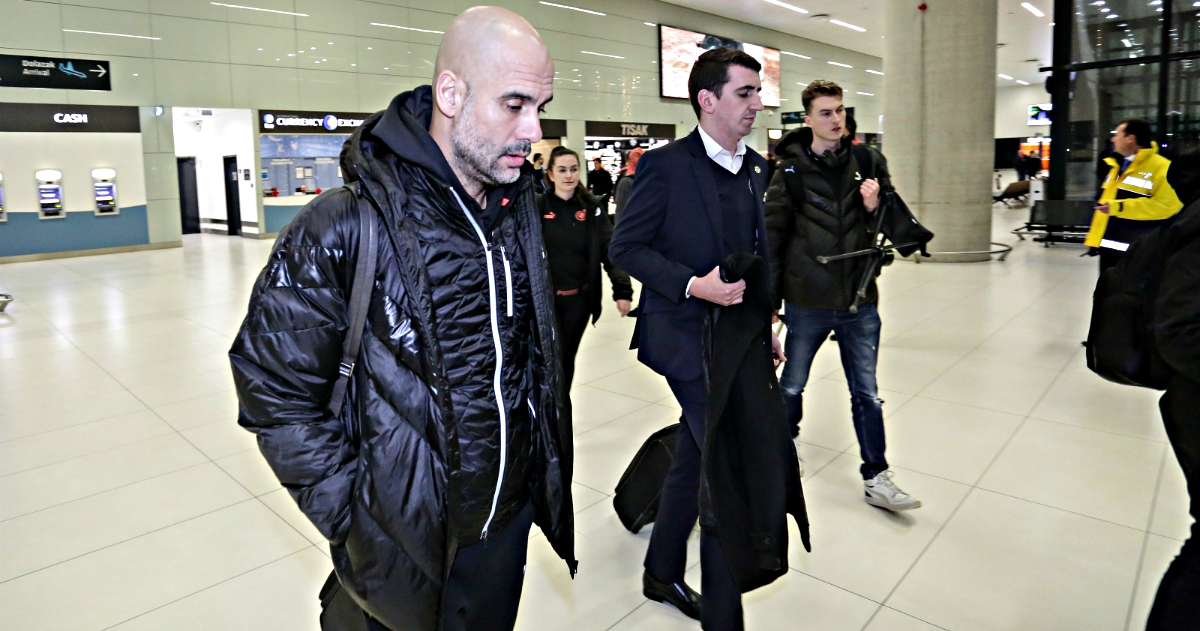 Manchester City sletio u Zagreb i pod jakim osiguranjem krenuo na Maksimir