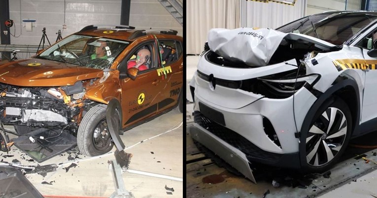 Dacia, Škoda i Volkswagen na crash testu, jedan je razočarao