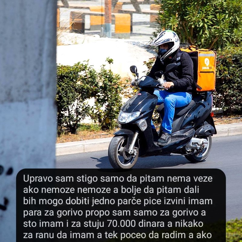 Širi se navodna poruka dostavljača hrane iz Srbije. Nitko nije ostao ravnodušan