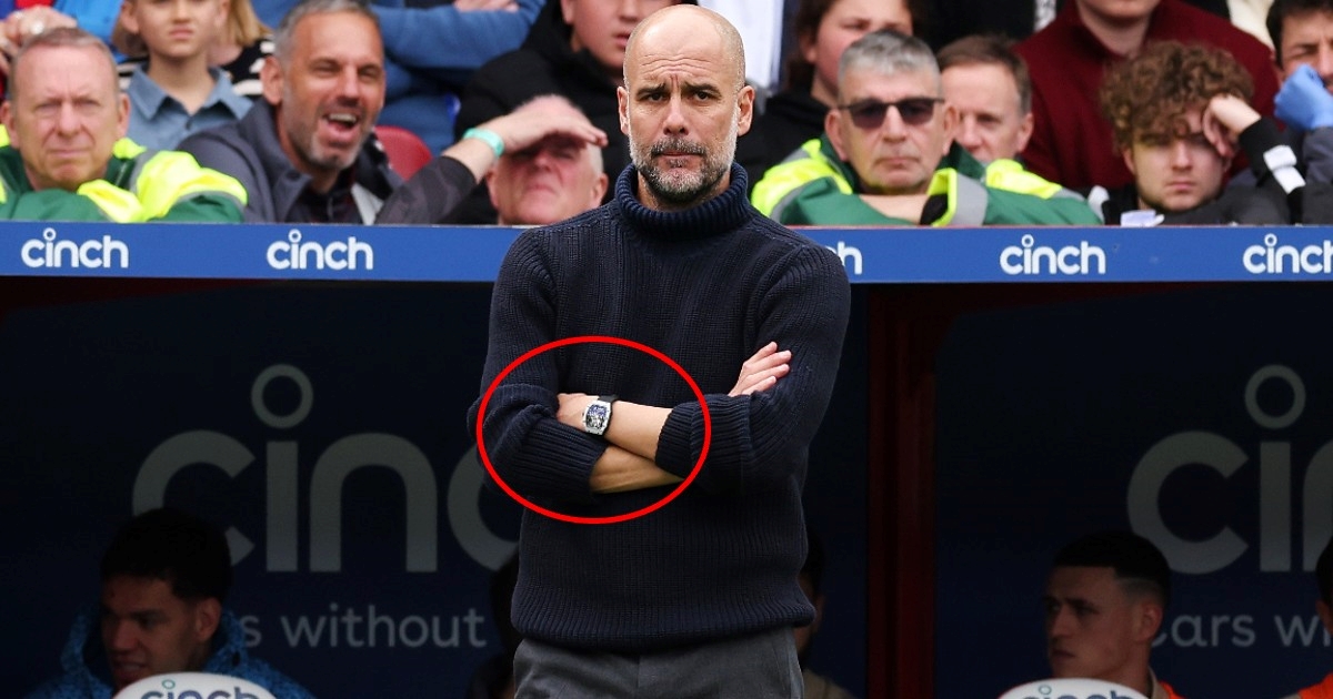 Ovaj sat je Guardiola nosio na Bernabeuu. Teži samo 18.83 grama i jako je skup