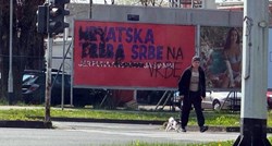 Uništen SDSS-ov plakat u Zagrebu, sad piše "Srbe na vrbe"