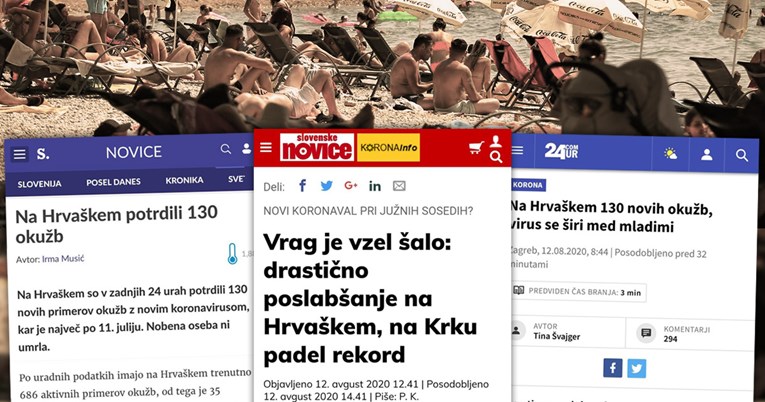 Slovenski mediji o koroni u Hrvatskoj: "Vrag je odnio šalu, pogoršanje je drastično"