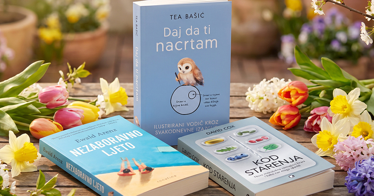 Novi bestseleri za svačiji ukus: Kako prehranom usporiti starenje i drugi naslovi