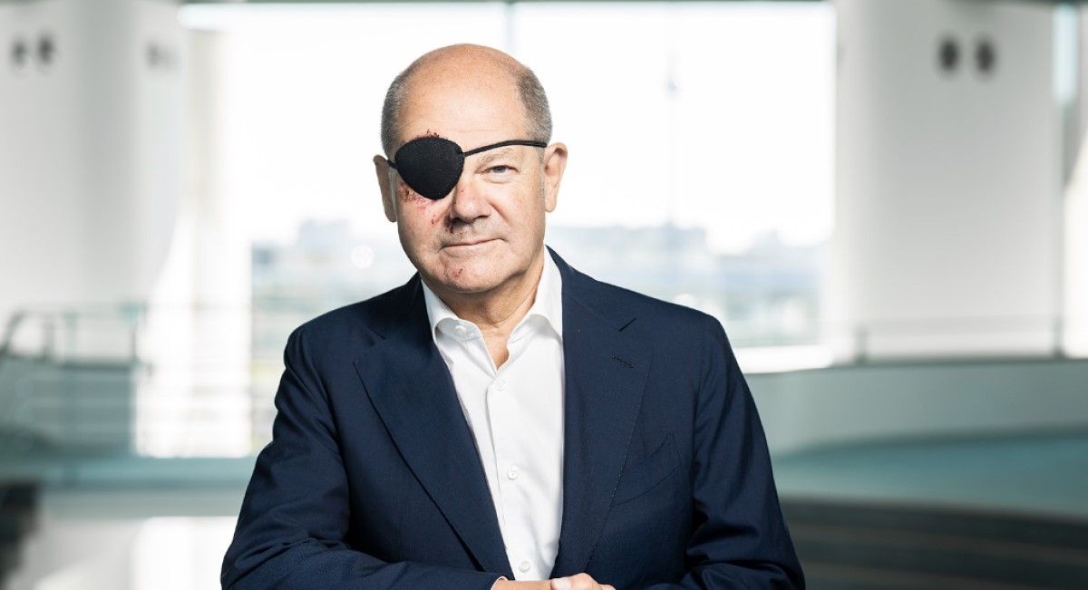 Scholz objavio fotografiju s povezom na oku
