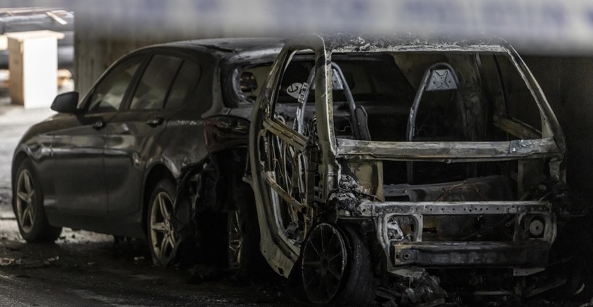 VIDEO U Splitu izgorio auto, policija objavila uzrok požara