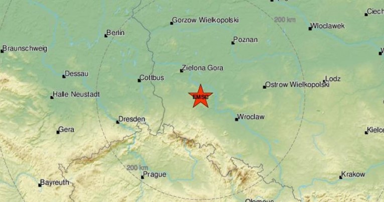 Potres magnitude 4.2 u Poljskoj