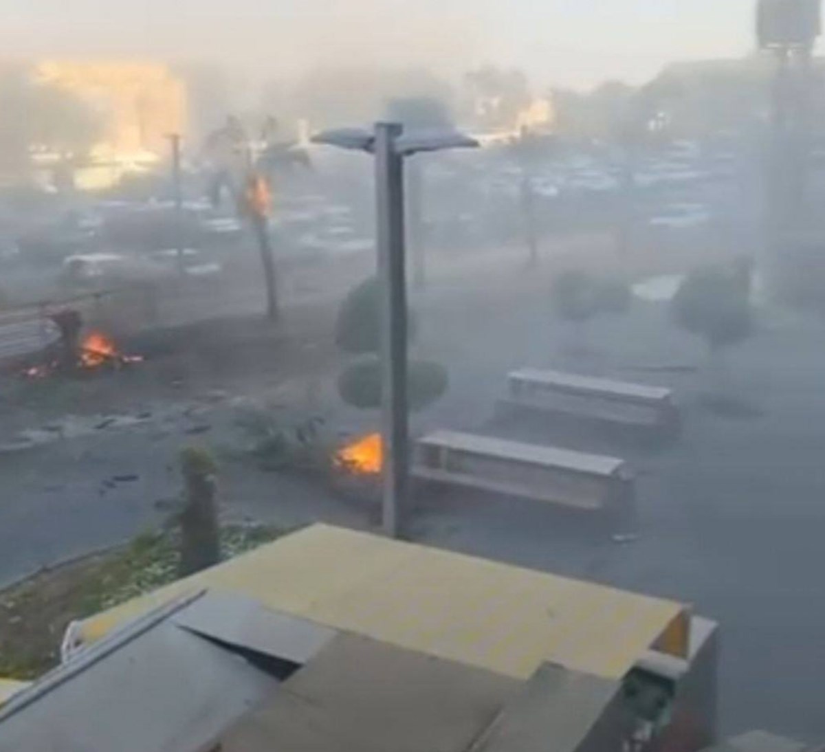 VIDEO Izraelski grad napadnut dronom iz Jemena, 20 ozlijeđenih