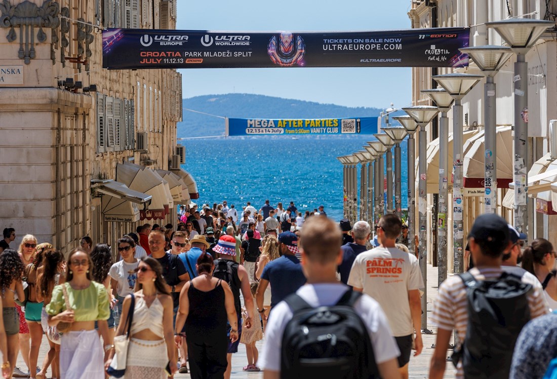 FOTO Kako izgleda Split nekoliko sati prije početka Ultre
