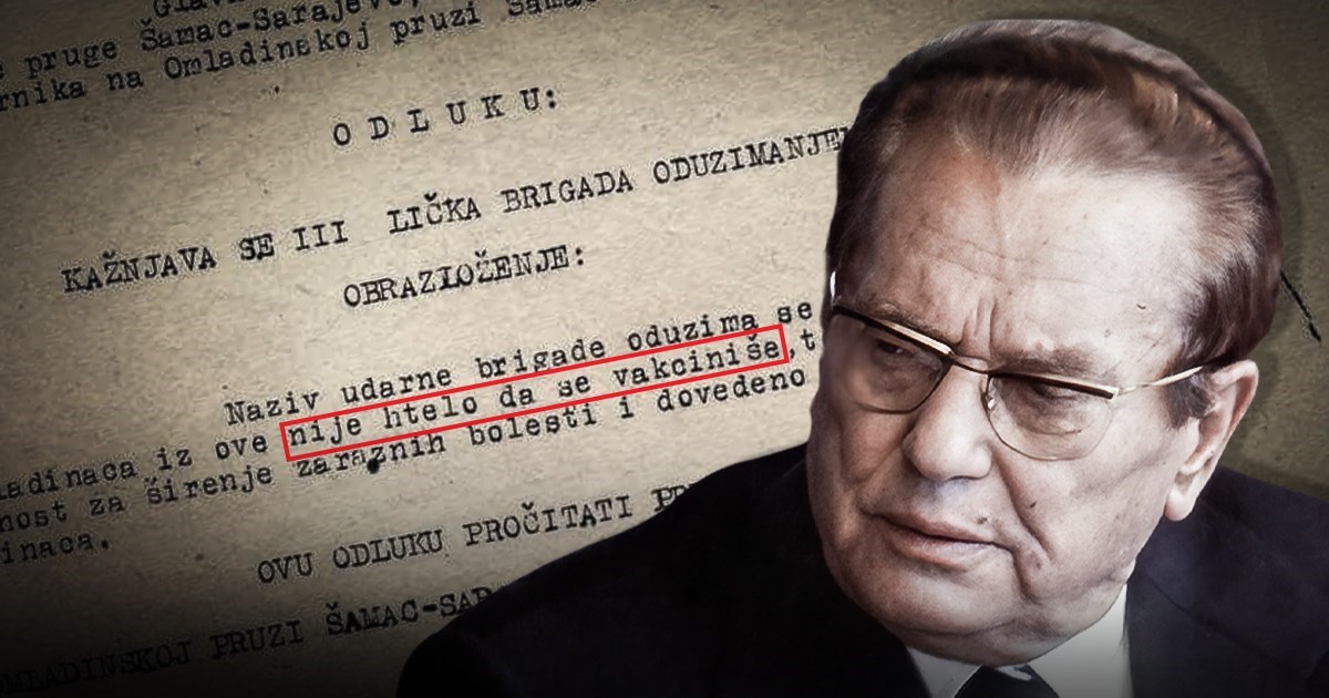 Evo kako je Tito u bivšoj Jugoslaviji kažnjavao antivaksere