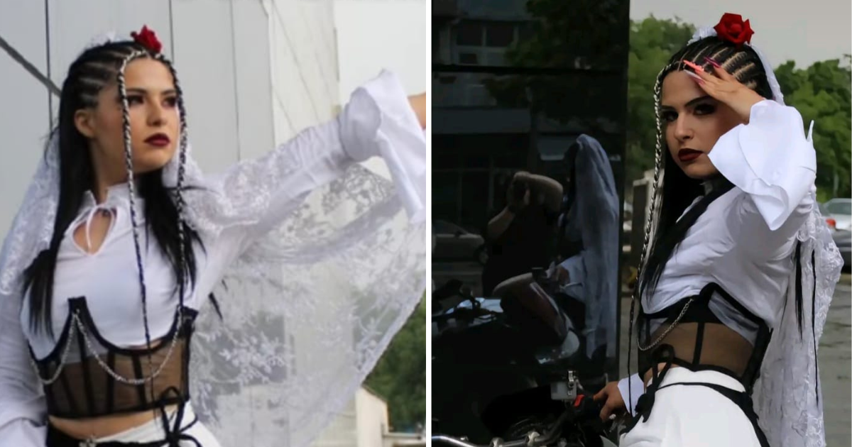 Cura iz Banje Luke ukrala pažnju na maturi. Nosila je narodnu nošnju i podvezicu