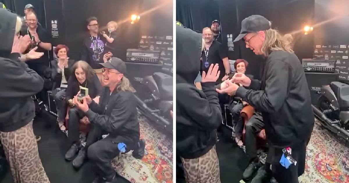 Dečko zaprosio Kelly na zadnjem Ozzyjevom koncertu. On: Od*ebi, nećeš je ženiti
