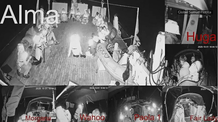 Aktivisti s brodova za Gazu: "Dolaze po nas, okružili su nas"