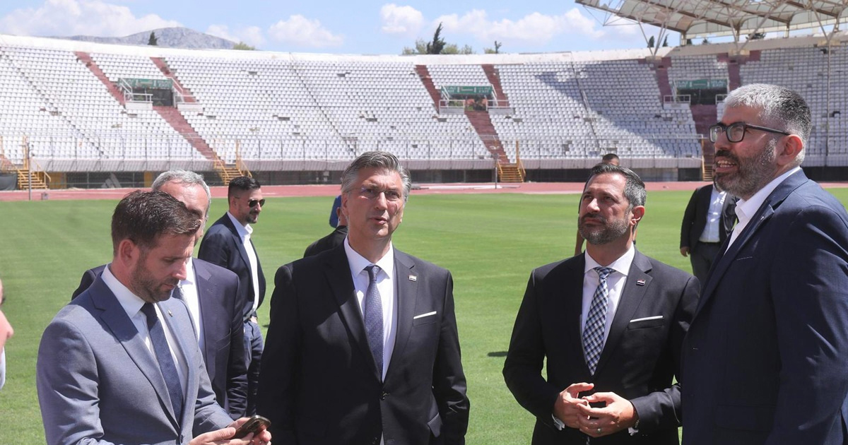 Ništa od novog Hajdukovog stadiona. Plenković: Poljud će se osuvremeniti