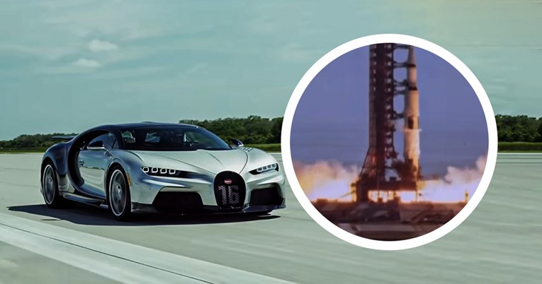 VIDEO Top Gear usporedio Space Shuttle s Bugatti Chironom
