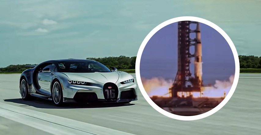 VIDEO Top Gear usporedio Space Shuttle s Bugatti Chironom